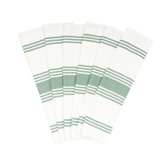 Striped Organic Cotton Kitchen Towels