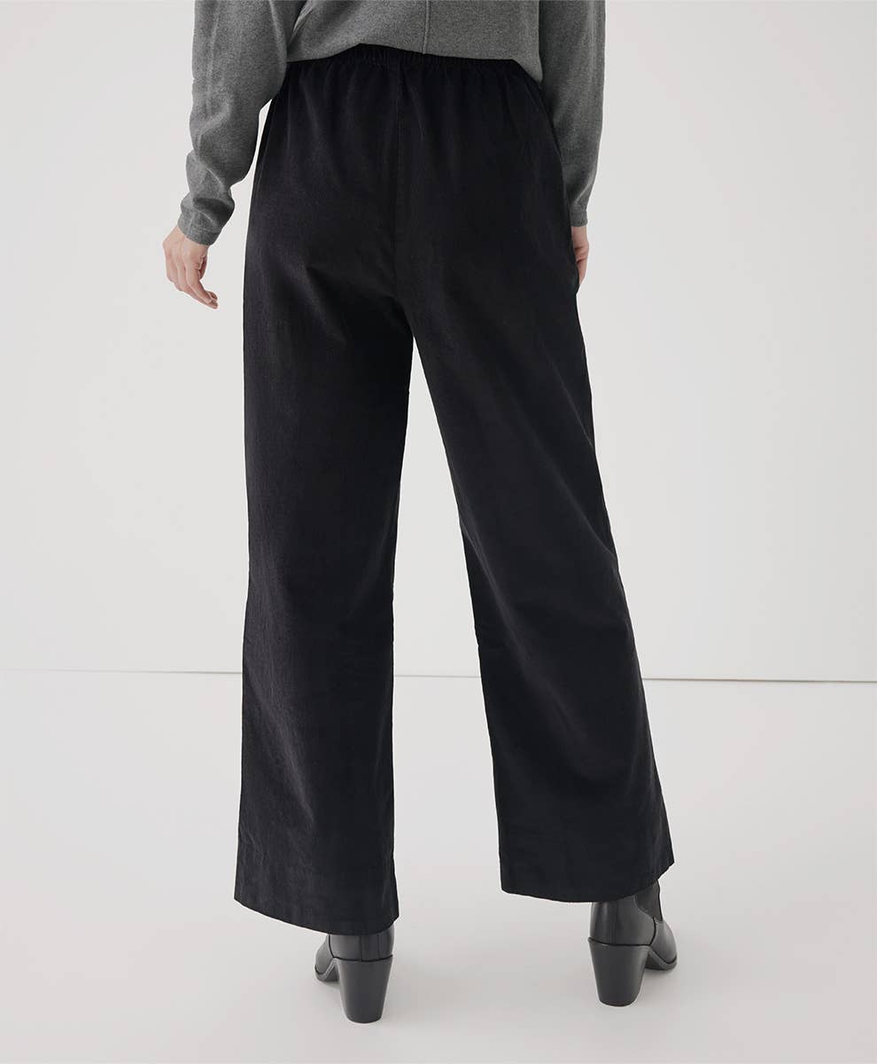 Organic Corduroy Palazzo Pants