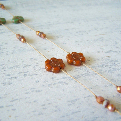 Rose Drop Necklace
