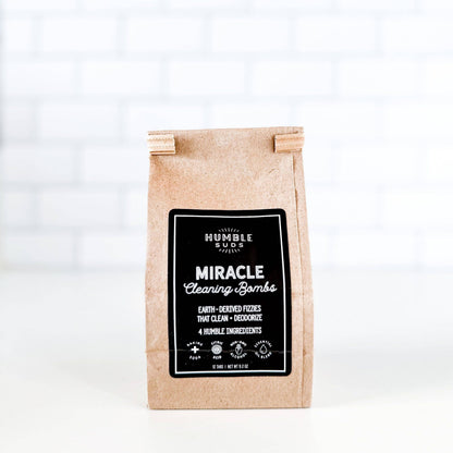 Miracle Cleaning Bombs - fizzies that clean and deodorize