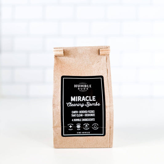 Miracle Cleaning Bombs - fizzies that clean and deodorize
