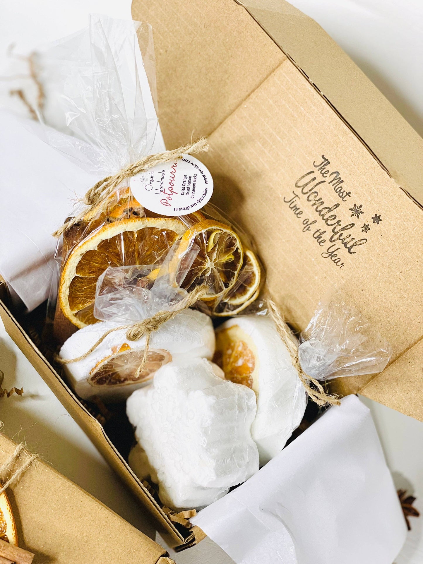 Organic Citrus Spa Gift Box