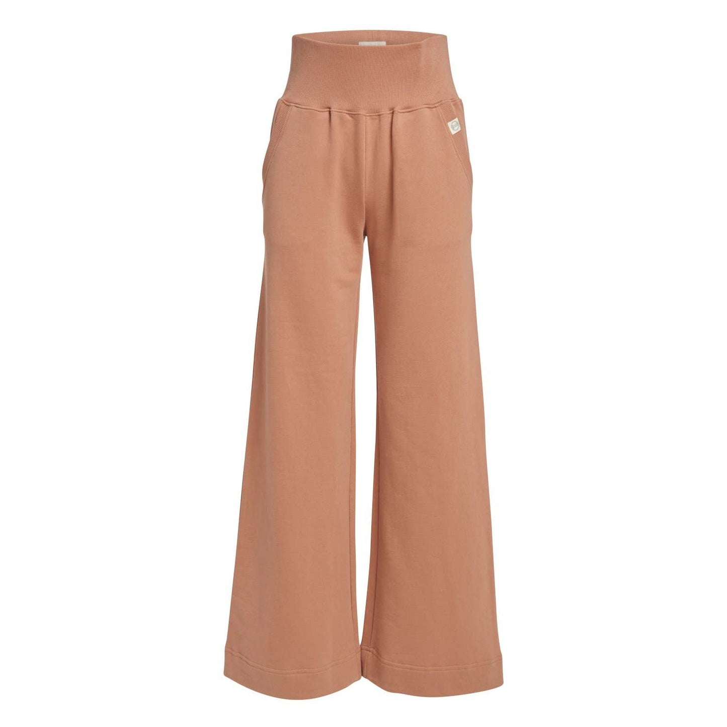 Organic Cotton Wide Leg Camel Pant