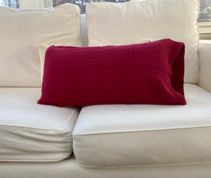 Organic Muslin Down Pillows
