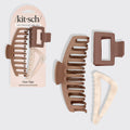 Recycled Plastic Assorted Hair Clip Trio
