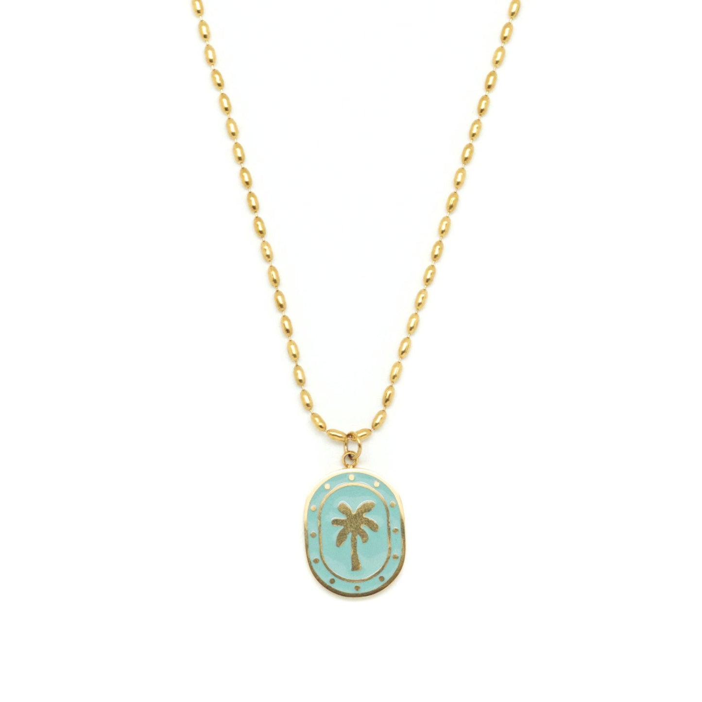 Las Olas Palm Necklace