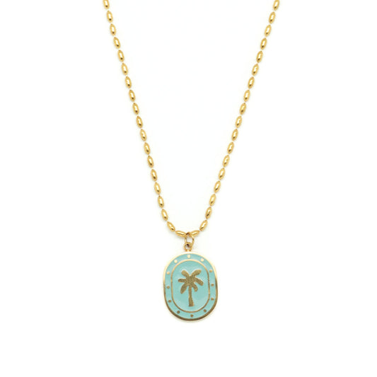 Las Olas Palm Necklace
