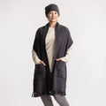 Oversized Organic Cotton Pocket Scarf
