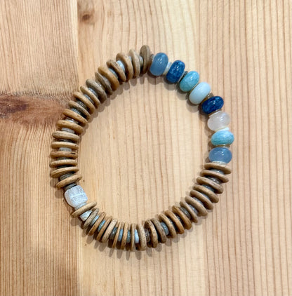 Noe Kai Bracelet Collection | Opal, Moonstone, Quartz, Agate, Pearl
