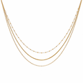 Diosa Triple Strand Necklace