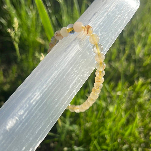 Yellow Quartz Bracelet