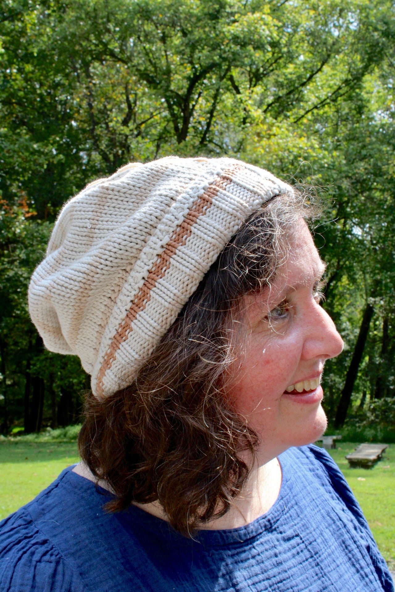 Loose Organic Cotton Beanie