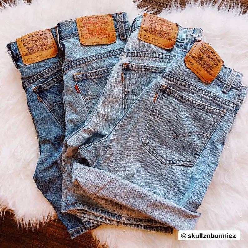 Authentic Vintage Cutoff Jean Shorts