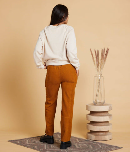 Organic Corduroy Straight Leg Pant