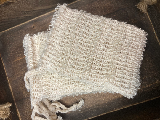Sisal Soap Saver Pouch
