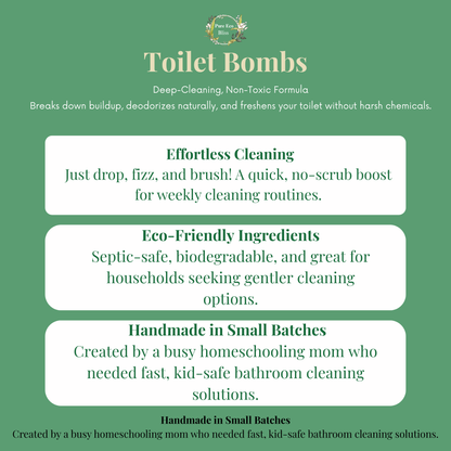 All-Natural Toilet Bomb Cleaner