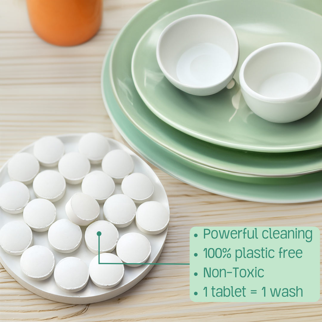 Green Llama EWG Verified Dishwasher Tablets, 40ct, 6-Pack