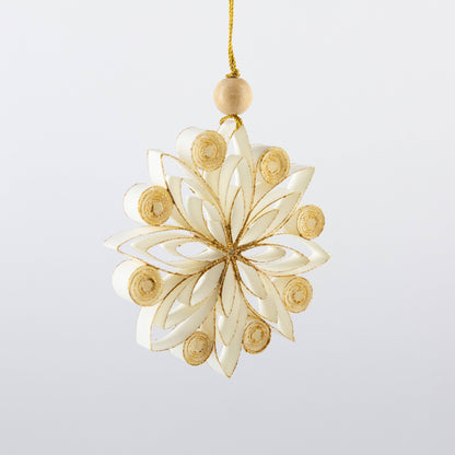 Snow Pine Ornament