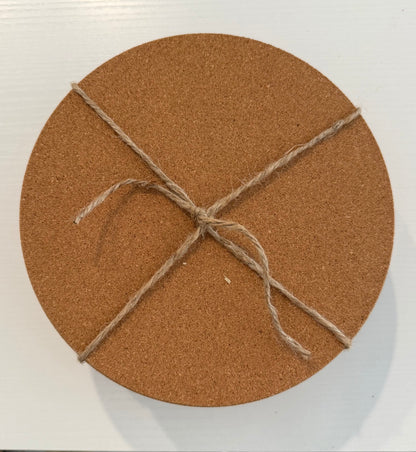 Natural Cork Trivets | Set of 3