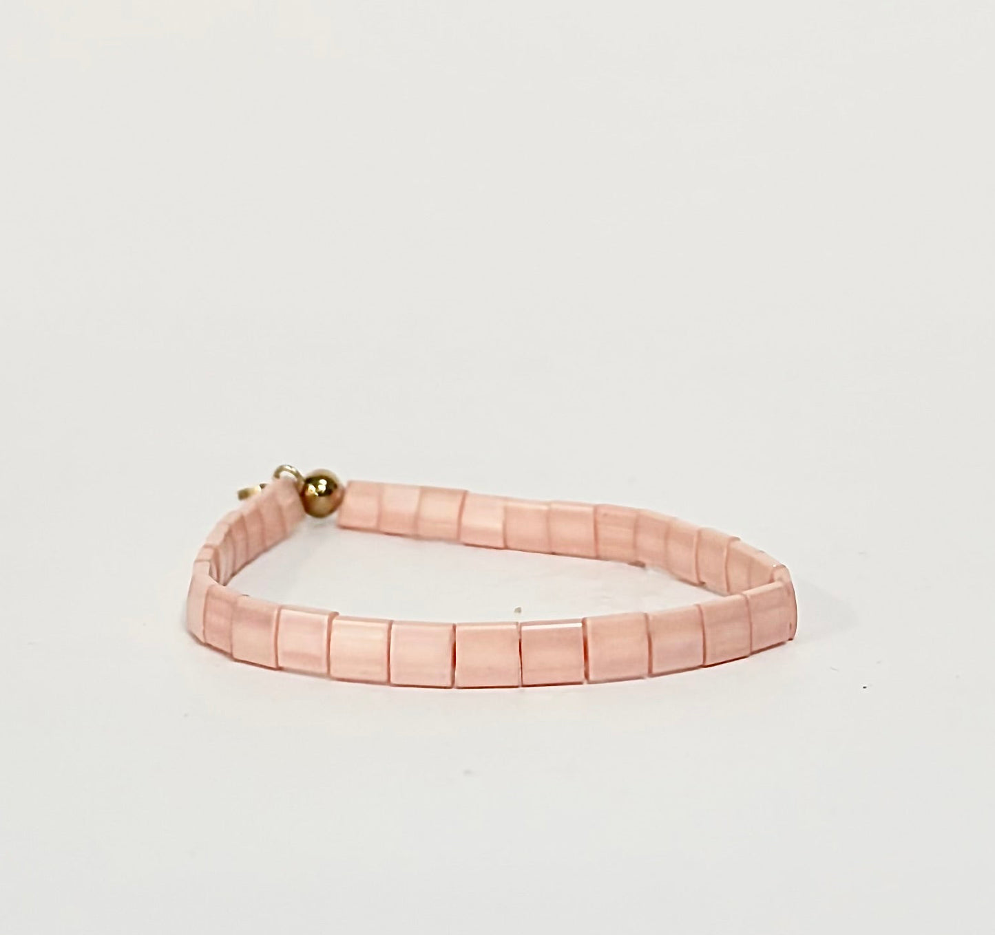 Flat Tila Bead Bracelets