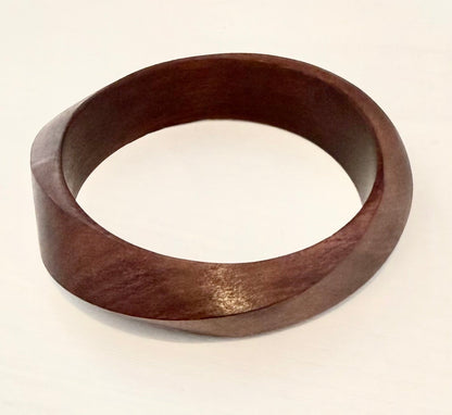 Earth Elements Bangle | Swivel Wood