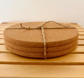 Natural Cork Trivets | Set of 3