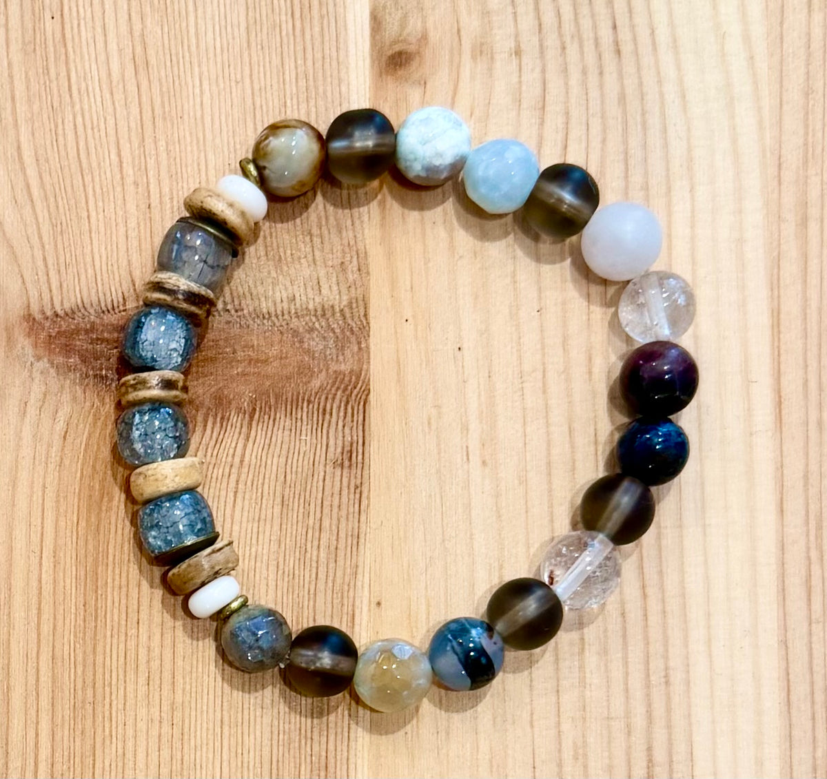 Desert Stone Bracelet Collection | Sunstone, Jasper, Quartz, Agate