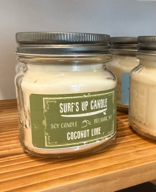 Coconut Lime Jar Candle | 8 oz.