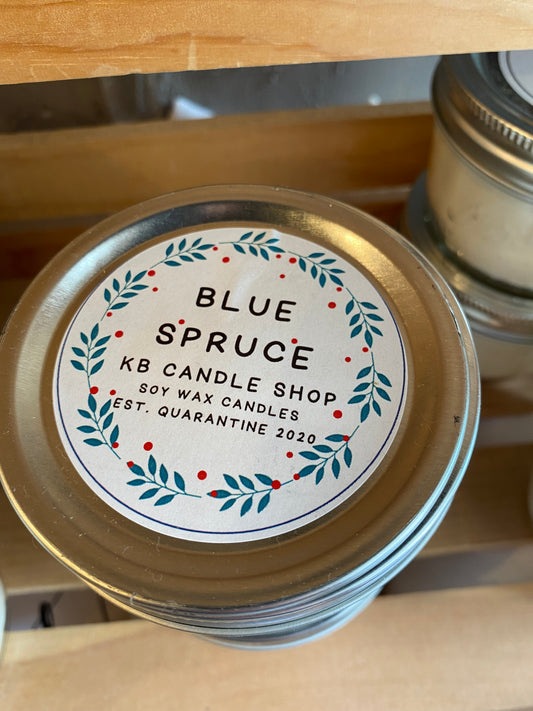 Blue Spruce Soy Wax Candle