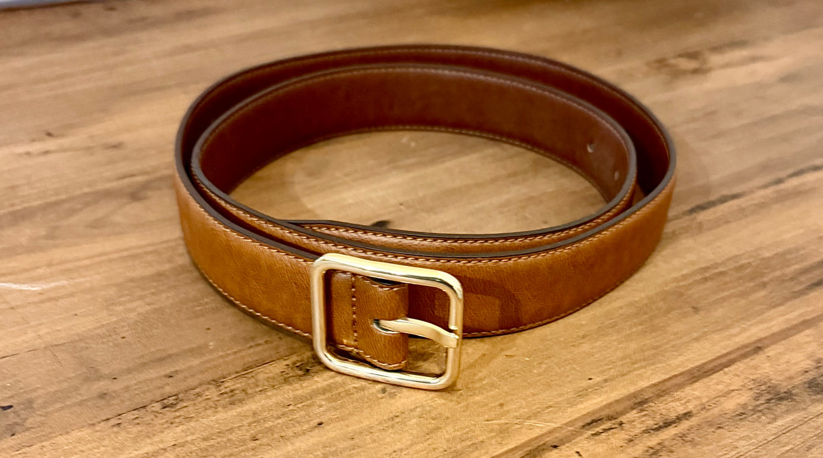 Vegan Belt 1 1/4 in | Tan
