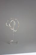 Swivel Hoop Earrings | Sterling Silver