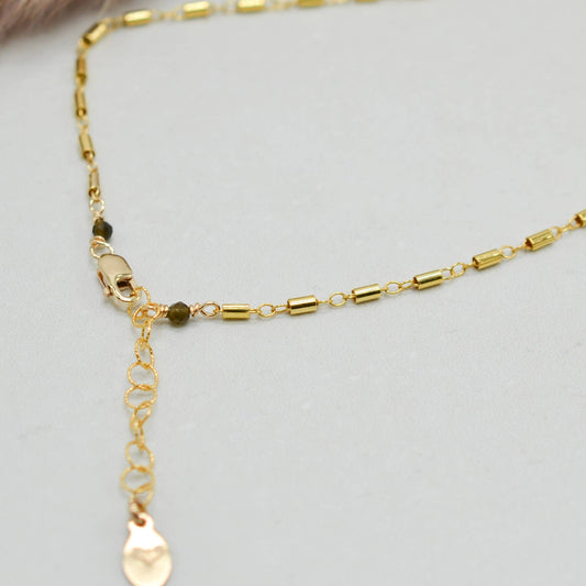 Gold Charm Anklet
