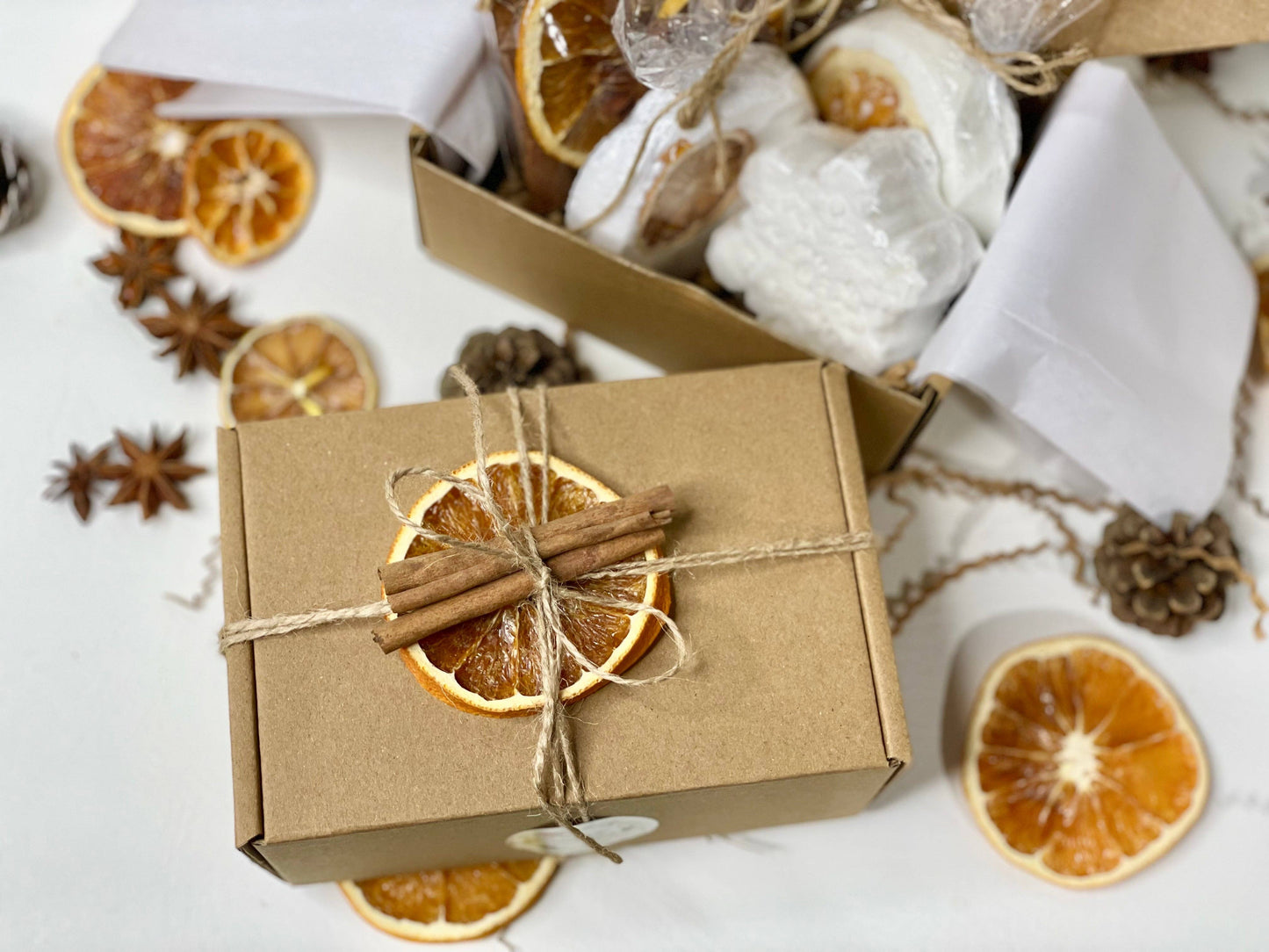 Organic Citrus Spa Gift Box
