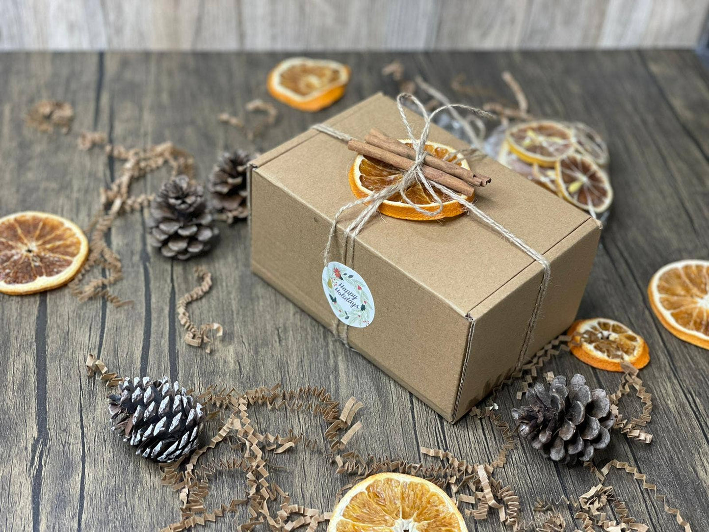 Organic Citrus Spa Gift Box