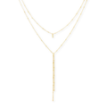 Fontina Layered Drop Necklace