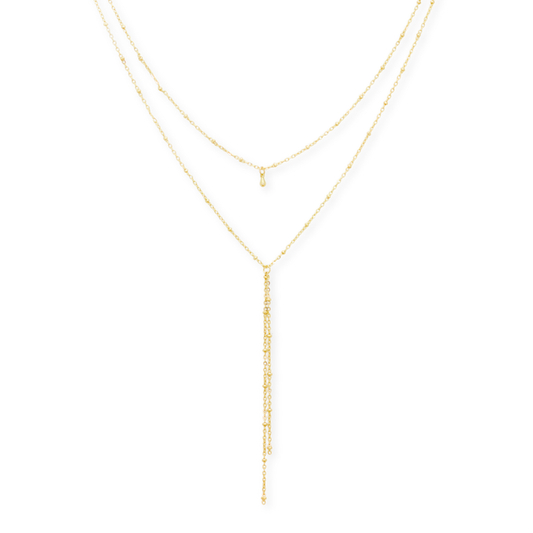 Fontina Layered Drop Necklace