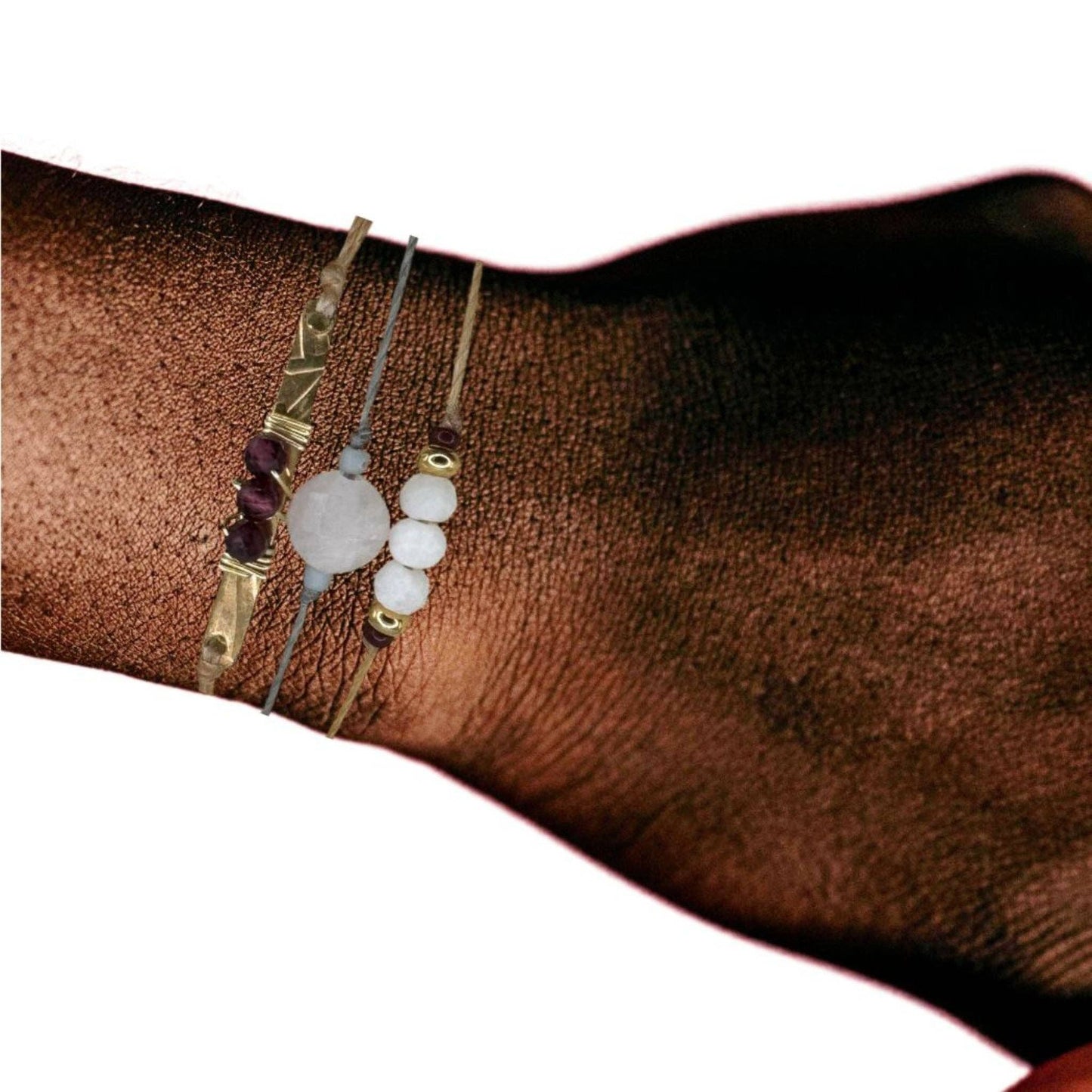 ‘Love’ Stackable Bracelet Trio