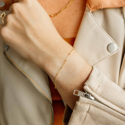 Beaded Chain Bracelet