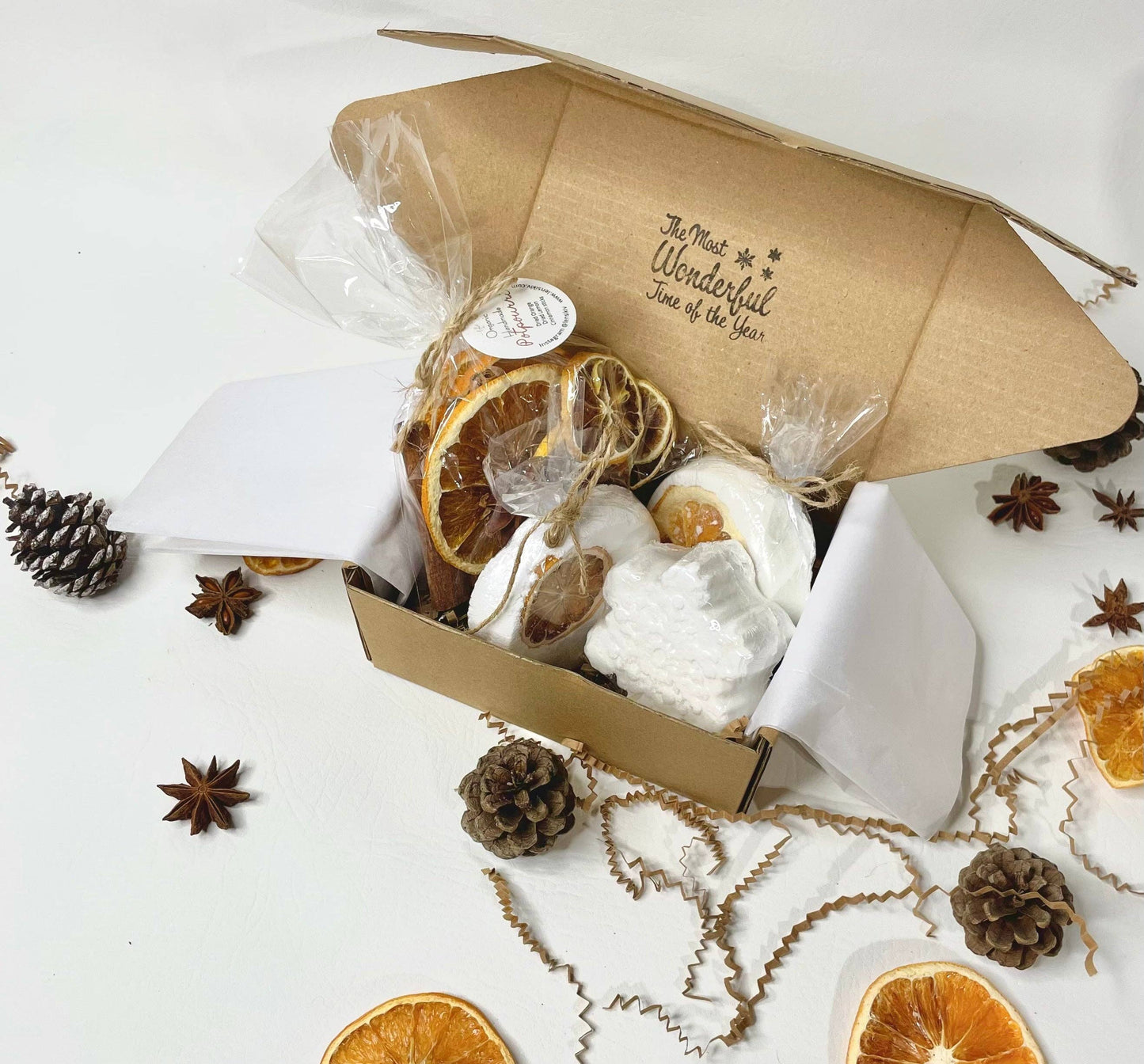 Organic Citrus Spa Gift Box