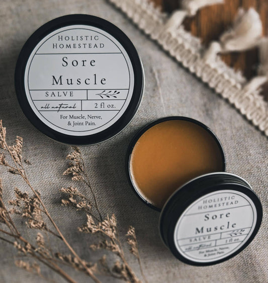 Organic Sore Muscle Salve