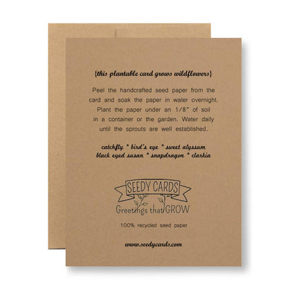 Plantable Card | We’ve been through a lot together…