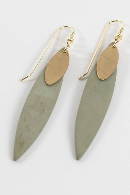 Slender Edge Earrings