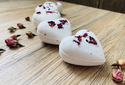 Organic Rose Petal Bath Bomb