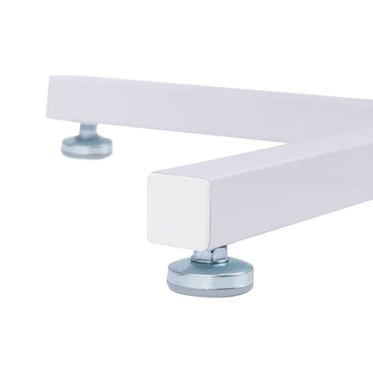 48-Pocket Rotating White Greeting Card Rack - 65”H x 16”D