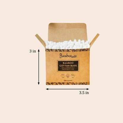 Ecofriendly Cotton Swabs - 200ct