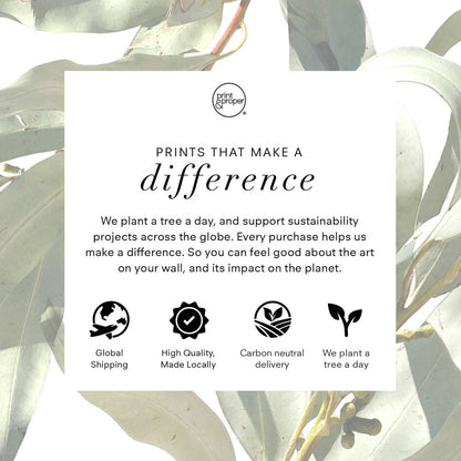 Coastal VW Van Print