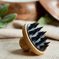 Bamboo Silicone Scalp Massager