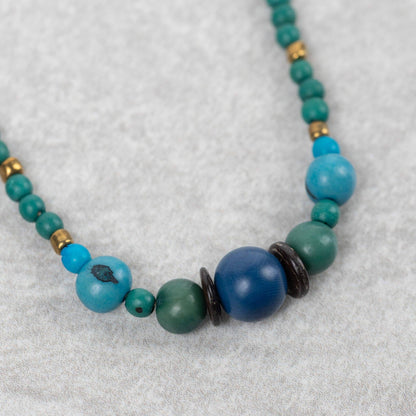 Beaded Tagua Necklace