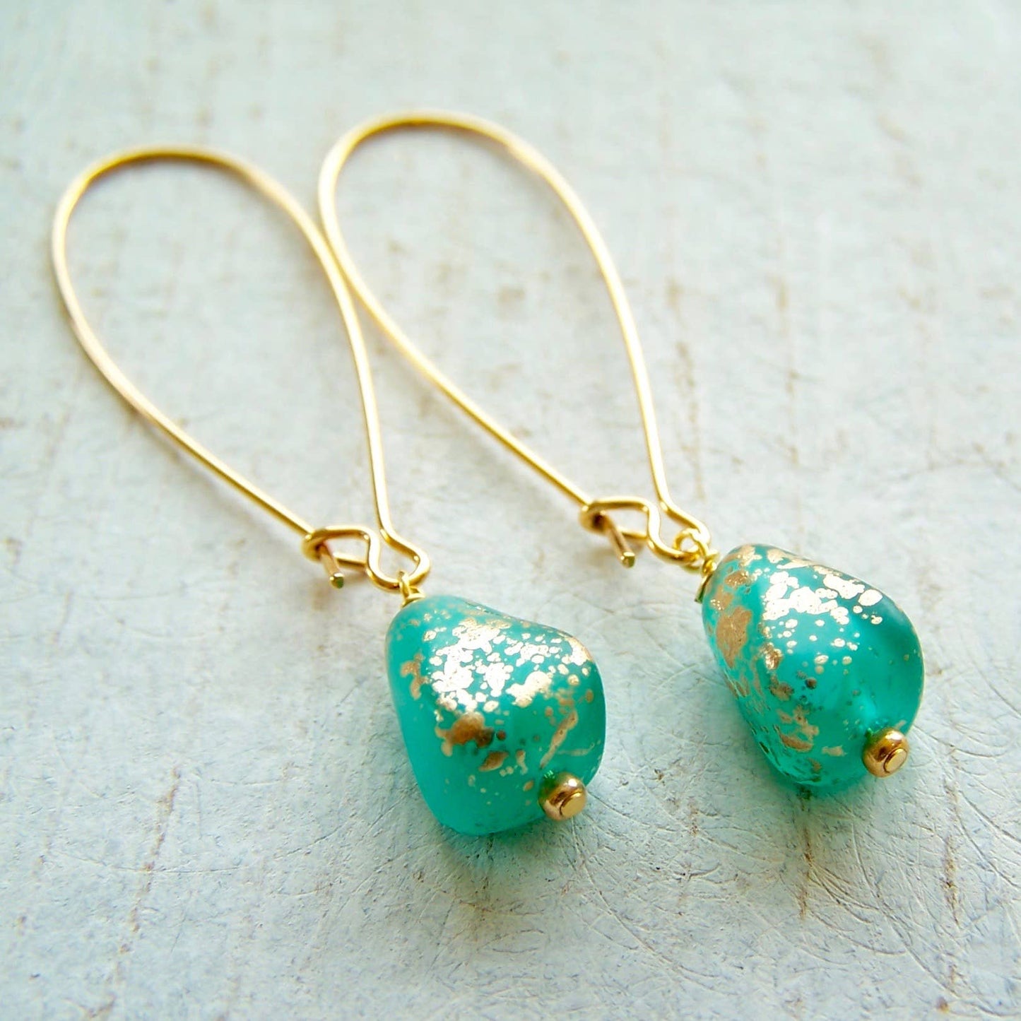 Vallejo Glass Drop Earrings