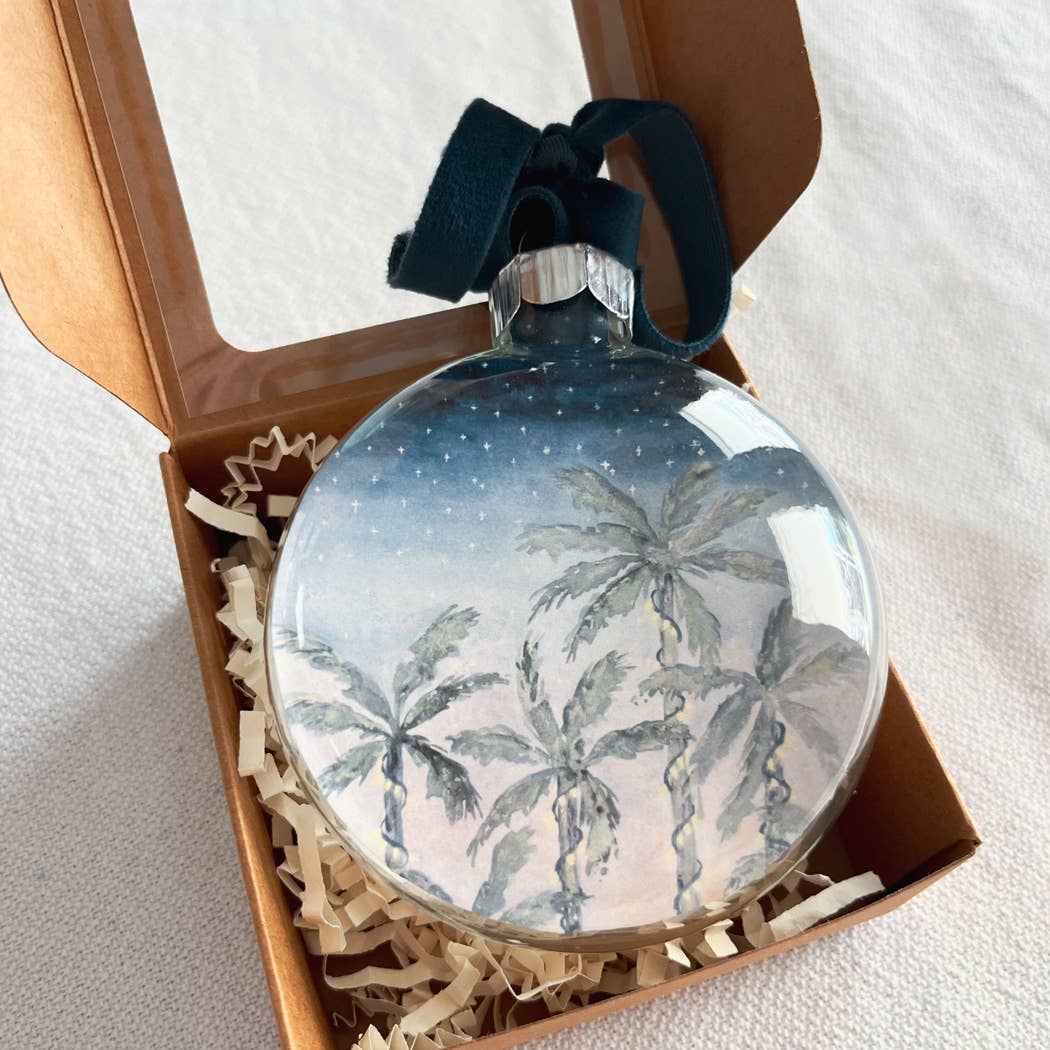 Starry Palms Ornament